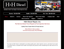 Tablet Screenshot of hhdiesel.com